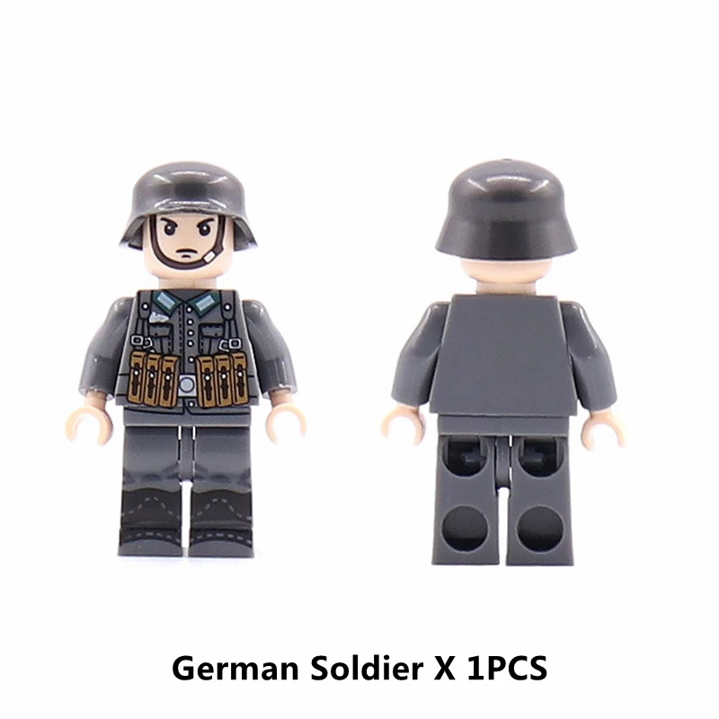 Одиночные военные фигурки полицейского спецназа полицейский щит немецкий солдат пистолет оружие Кирпичи Строительные блоки модель DIY игрушки для детей Подарки