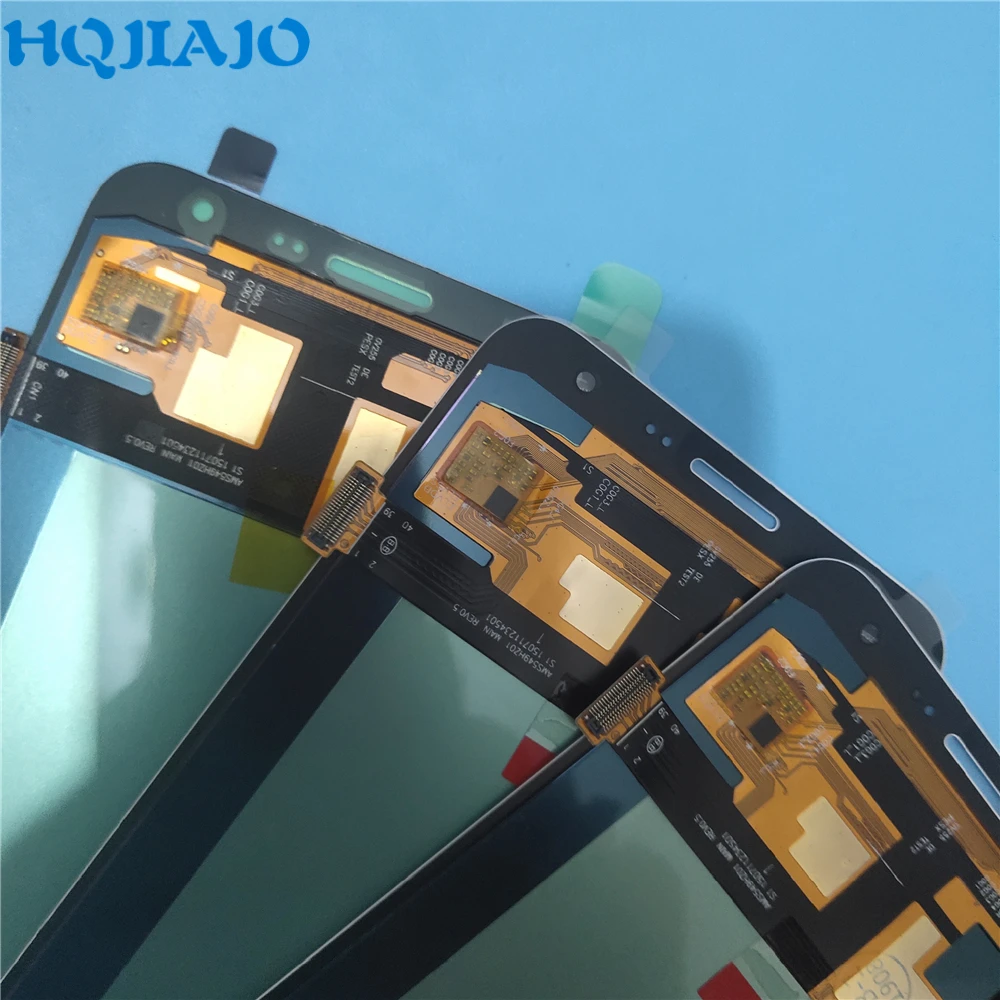 3 шт./лот AMOLED ЖК экран для Samsung J700 J7 дисплей кодирующий преобразователь сенсорного