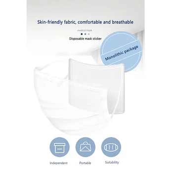 

Anti-dust Safe Breathable Mouth Mask Replacement ket Disposable Non-woven Masks Pads Protective Mask Pad 50Pcs