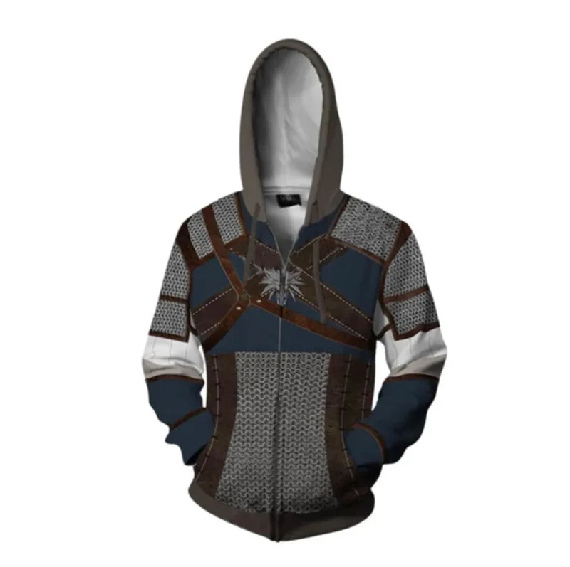 Классические игры Ведьмак 3-Series 3D Толстовка copplay аниме цифровая печать толстовка с капюшоном