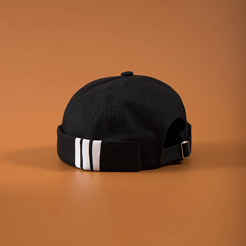 Hats Beanie Skullies-Cap Miki Street Docker Vintage Fashion Brimless Mens Summer Portable