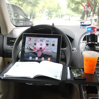 

Car Mounted Small Table Board Folding Dining Table Car Back Seat Computer Car Rear Interior Learning Table Laptop Support
