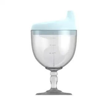 

150ml Baby Plastic Goblet PP Material Baby Cutlery High Water Cup Duckbill Mouth Shape Feeding With Scale High Quality Cup