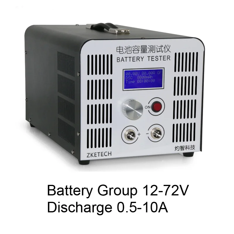 Lead-acid Lithium Battery Capacity Tester Tools Electric Bicycle Battery 12-72V 0.50-10A Discharge Tester Oneline Software