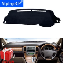 Car Dashboard Cover Mat for Toyota Alphard 2002 2003- 2007 Right Hand Drive Dashmat Pad Dash Mat Cover Dashboard Accessories
