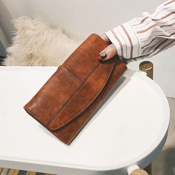 

2020 new wallet ladies retro style clutch bag