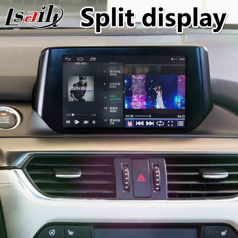 Автомобильный GPS навигатор Lsailt видеоинтерфейс для Mazda 6 MZD с 3 ГБ ОЗУ 32 Гб ПЗУ модель