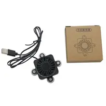 Мини USB Мобильный телефон охлаждающая подставка кулер вентилятор Радиатор с 4 небольшой присоской X6HA