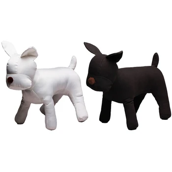 

ELEG-Cotton Dog Model Dog Sets Dog Clothes Display Mannequin for Pet Store Pet Clothing Apparel Collar Decorations Show