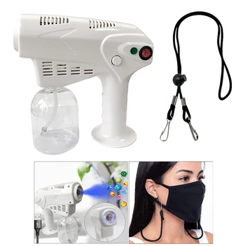 

1 Set Nano Atomization Sanitizer Sprayer USB Disinfectant Machine Gun for Home