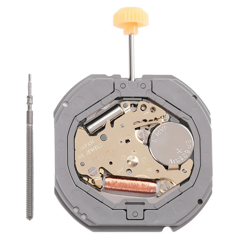 

Professional 1S13 Quartz Movement Three Watch Hands Calendar Repair Watch Accessory Parts Tool Kits for Watchmaker