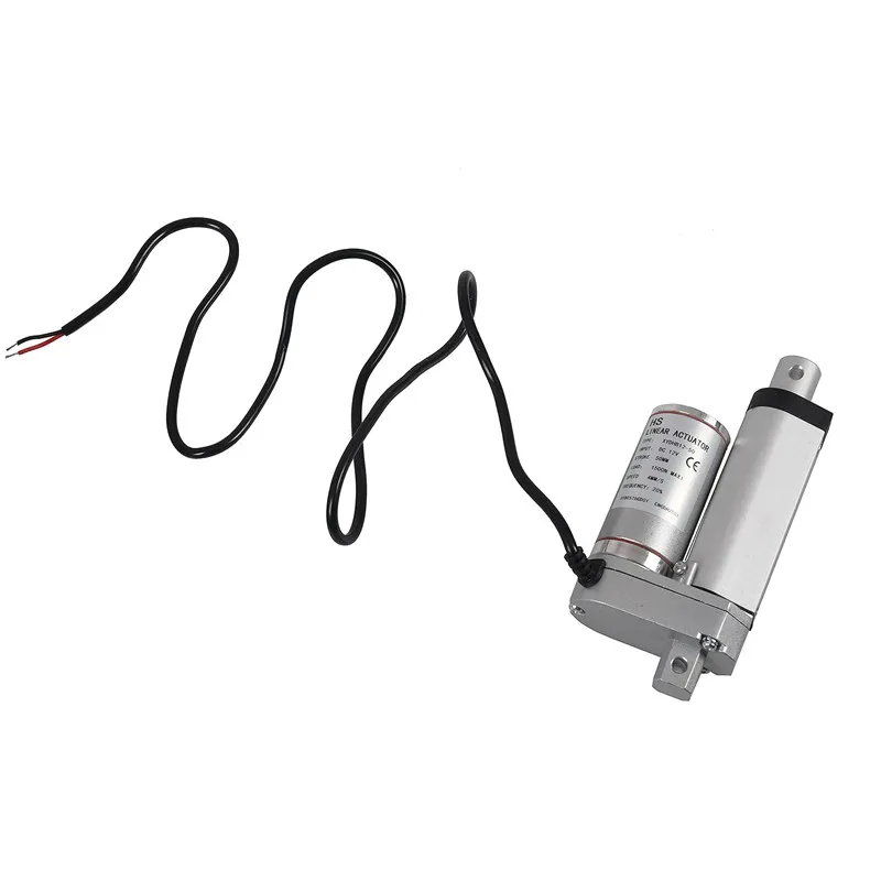 Top-12V 1500N 50 мм линейный привод двигатель открывания двери сверхмощный кронштейн для подъемника