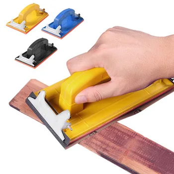 

Sandpaper Holder Grinding Polish Tool Walls Woodworking Polishing Abrasive Tool Wall Sand Board Special Frame Sander Tool New