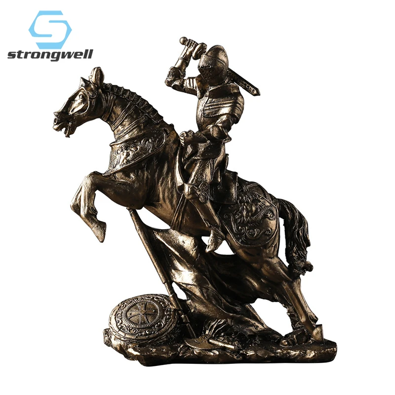 Strongwell/Античная Броня рыцарь Скульптура древних римских воинов фигурка