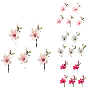 

Wedding Decoration Silk Flowers Orchid nolia Wedding Artificial Flowers for Home Decoration