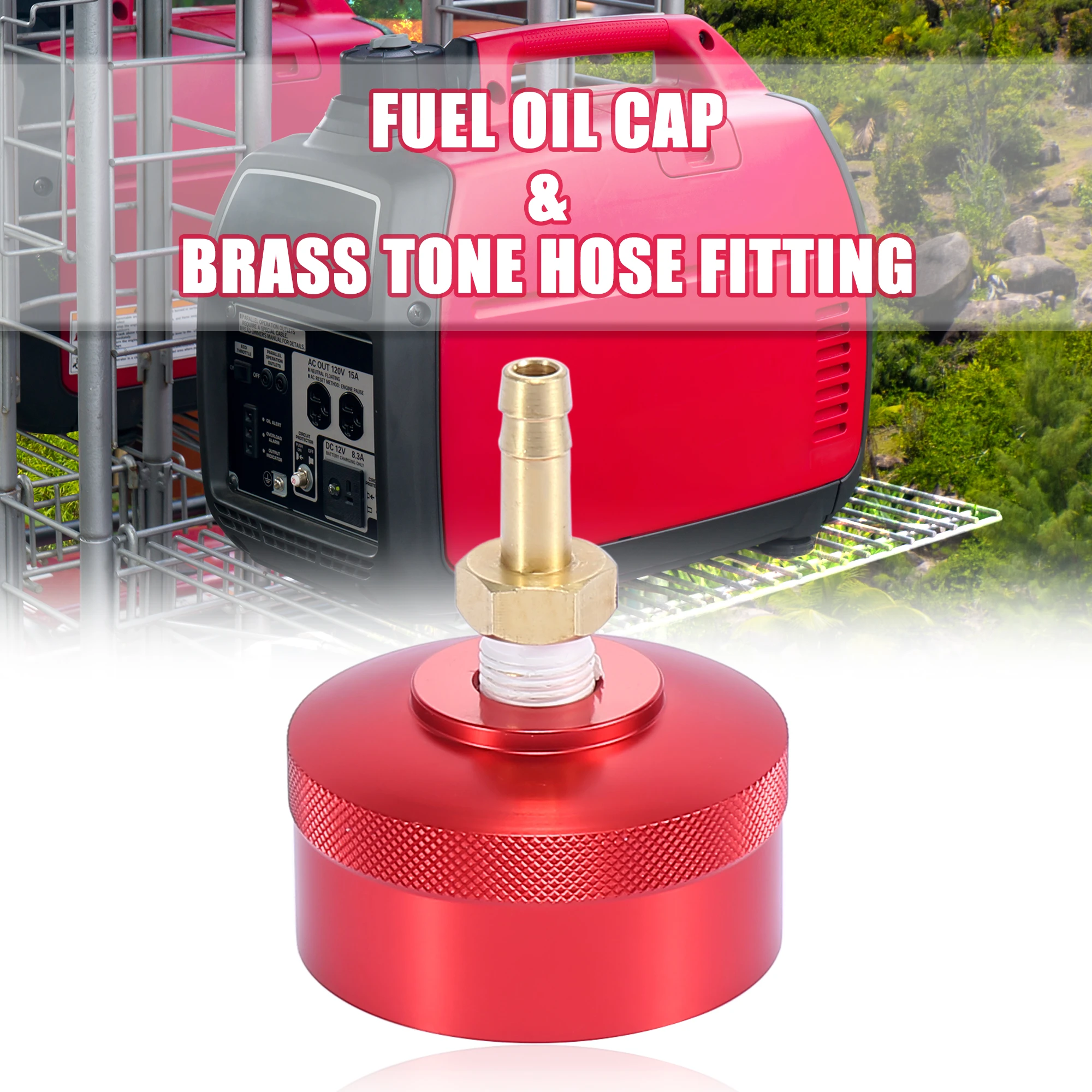 Uxcell Extended Run Fuel Oil Cap Fits Gas Generator For Honda Eu1000i