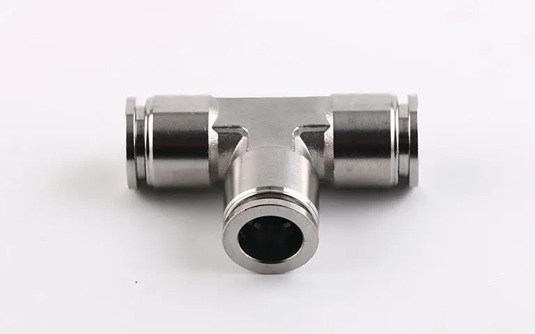 1/8 "сварная муфта из нержавеющей стали union tee пневматические соединительные фитинги