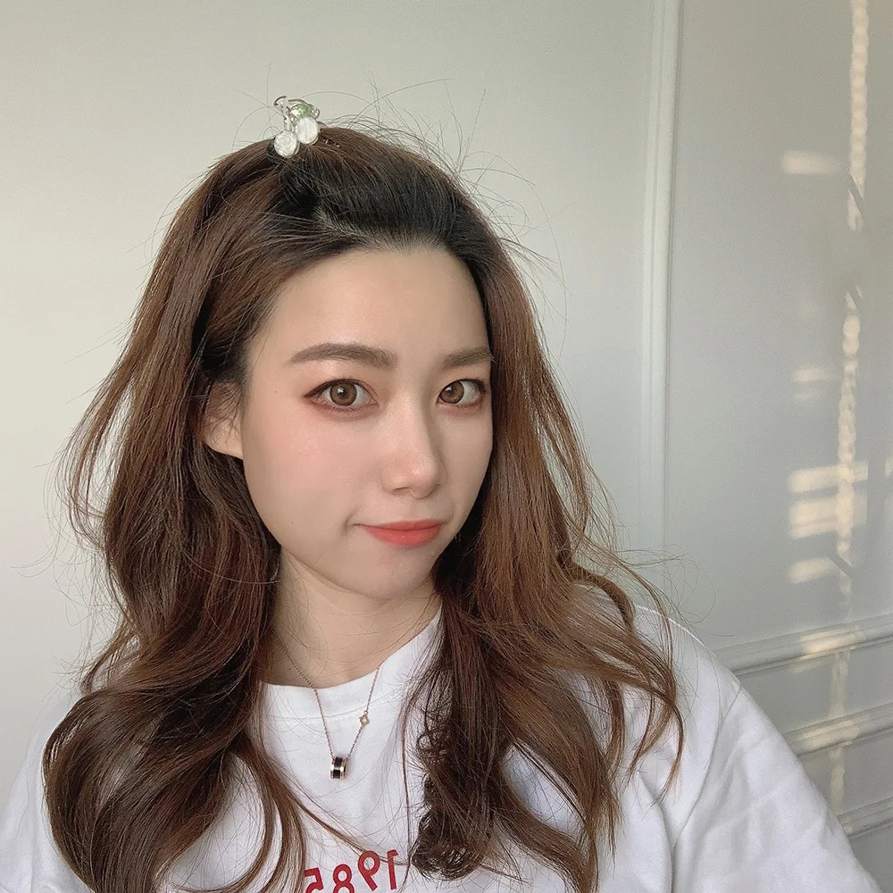 3PC Korean Kawaii Cute Cherry Hair Clip Claw Clamp for Women Girls Kids Hairpin Crab Headband Hair Gift Accessories Headwear