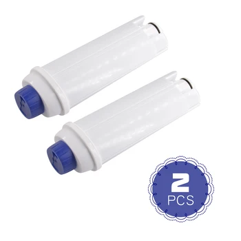 

2 PCS Replacement Water Filter Cartridges Compatible with Delonghi DLS C002 Automatic Coffee Machine Activated Carbon Softener
