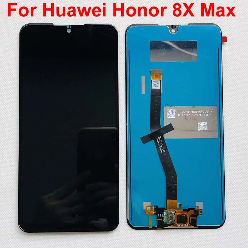 Оригинальный дисплей для Huawei Honor 8X Max 7 12 дюйма ЖК-дисплей с дигитайзером