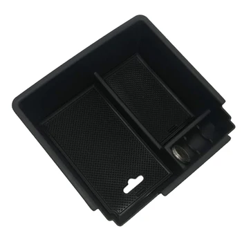 

Replacement For Ford Ranger 2015-2018 Center Console Armrest Stowing Box Organizer Tidying Storage Tray Pallet