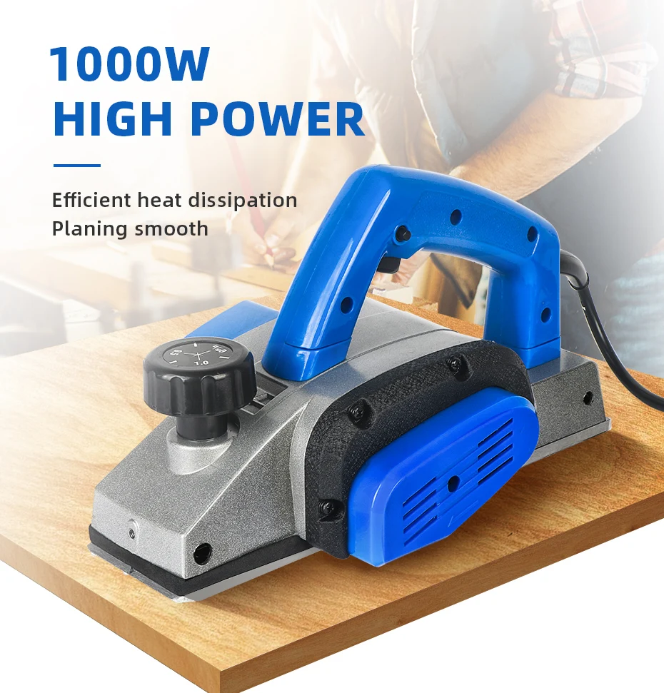 220v 850w1280w Electric Planer Plane Wood Cutting Hand Held Power Tool