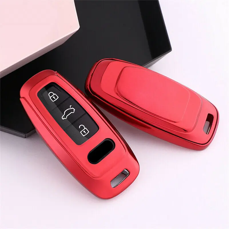 Cover chiave telecomando per Audi 2018 2019 A6L A8L A6 A7 A8 - Hc6a58f2ce2cf42bc8eeb53f57669cd41C