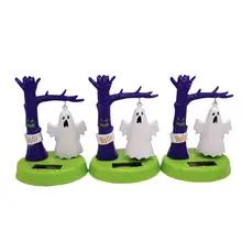 Солнечная качающаяся голова кукла солнечный качающийся призрак украшение автомобиля мультфильм автомобиль кукла автомобиль интерьерные ювелирные изделия подарок на Хэллоуин