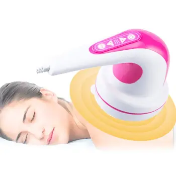 

Electric Body Massager Relax Spin Tone Slimming Lose Weight Burn Fat Full Body Massage Device US Plug K1MD