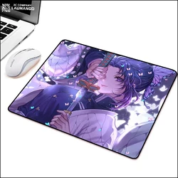 Demônio slayer kimetsu não yaiba mousepad xxl gaming mouse pad grande genshin impacto gamer computador mesa computador computador computador computador esteira dados sapo diy