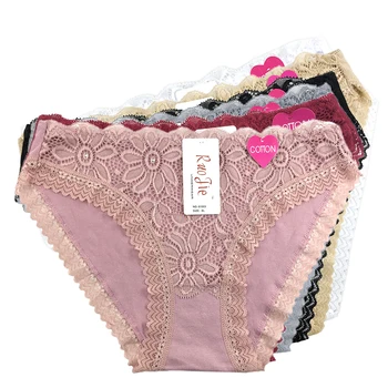 

Sexy Lace Women Panties Attractive Sexy Woman Briefs Fancy Intimates Knickers Ladies Cotton Underwear