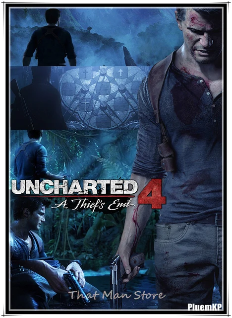 Poster popular Uncharted 1 2 3 4 Jogo do Filme Poster Berçário