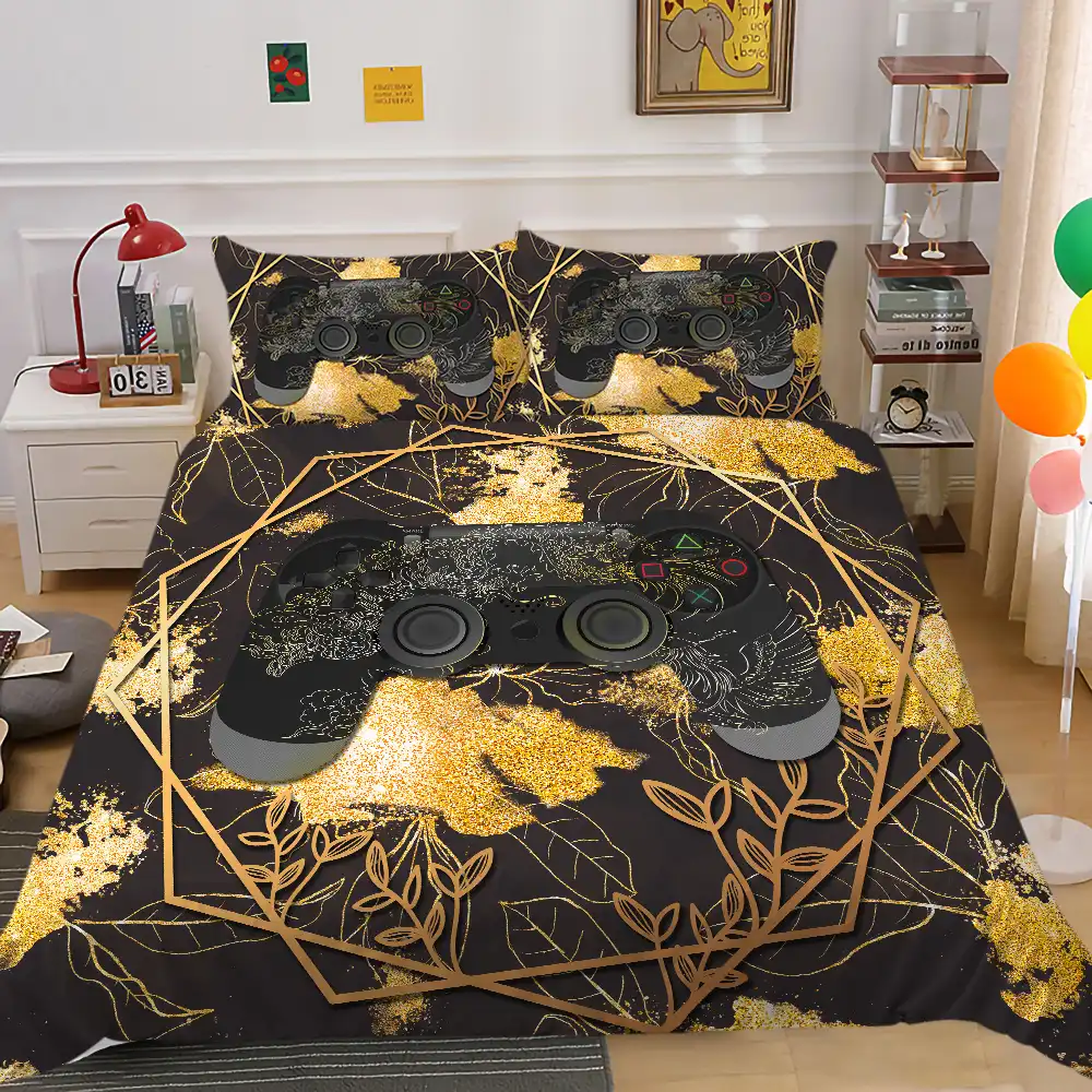 Game Handle Duvet Cover Comforter Set Bed Cover Set King Queen Full Double Size Boys Bedroom Decor Aliexpress