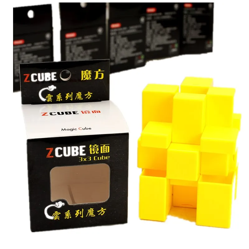 Zcube облако литое покрытие 3x3x3 Пирамида Профессиональный безопасный ABS пластик магический куб ультра-Гладкий 3x3 скоростной Головоломка Куб детские игрушки подарок