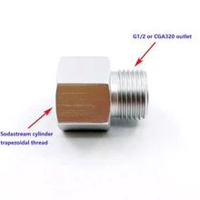 1 шт. СО2 адаптер конвертер TR21-4 в CGA320 для Домашнего Пива/аквариума регуляторы аксессуары