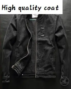 

Men 2019 Man Denim Jackets Patch Designs European and American Style Slim Fit Fashion Mens Jeans Jacket Overcoat Streetwear A221