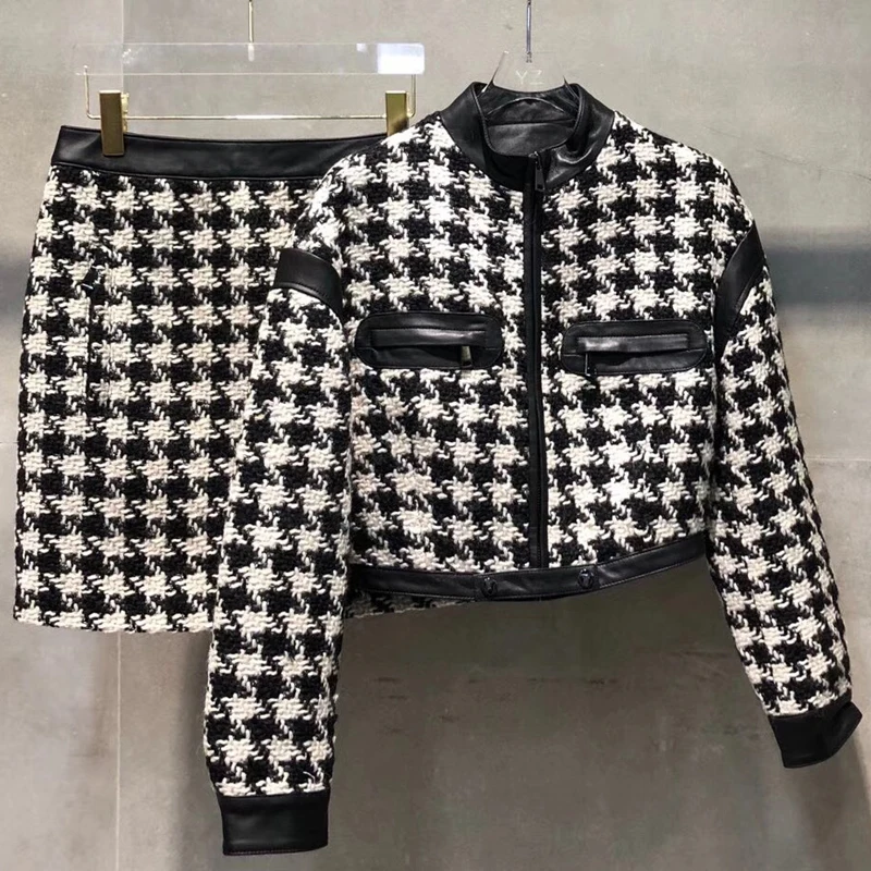 Mode Twee Stukken rok voor Vrouwen lange Mouwen Slanke Elegante Jas met mini Schede rok 2019 Nieuwe Vrouwen Twee Stukken rokken Mode Twee Stukken rok voor Vrouwen lange Mouwen Slanke Elegante Jas met mini Schede rok 2019 Nieuwe Vrouwen Twee Stukken rokken