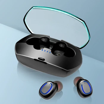 

New Xi11S TWS bluetooth earphone 5.0 Wireless Headphones Waterproof Mini Bass Sports Portable Stereo Earbuds LED Display