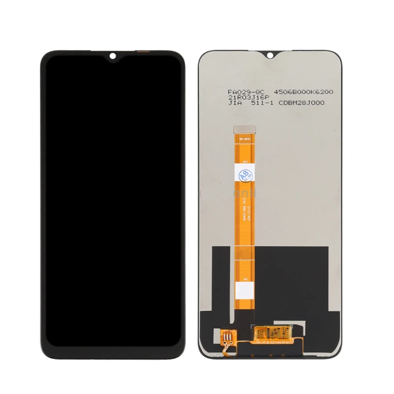 Tela de Toque Assembléia do Painel 6.5 para Realme Original Narzo Dispaly Digitador 20 Rmx2193 Lcd 2 LCDs de celular