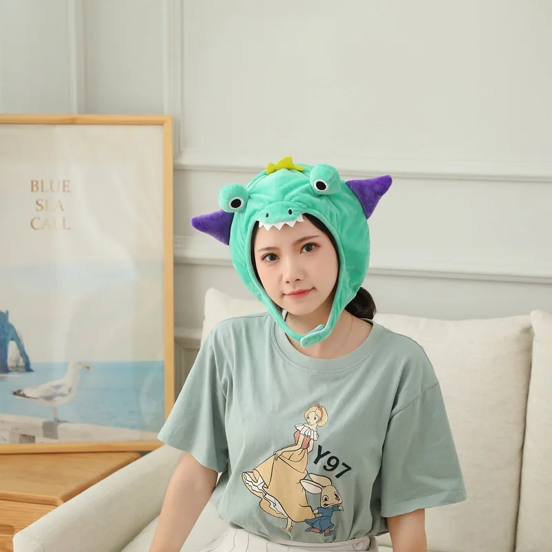 

Kawaii Big Mouth Monster Hat plush hat Toy Funny Cute Child Adult Birthday Gifts Photo Props Christmas Gift