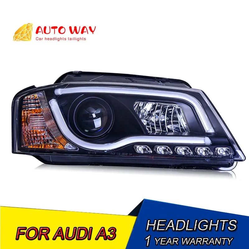 Car Styling for Audi A3 Headlights 2008 2012 for Audi A3 LED Headlight