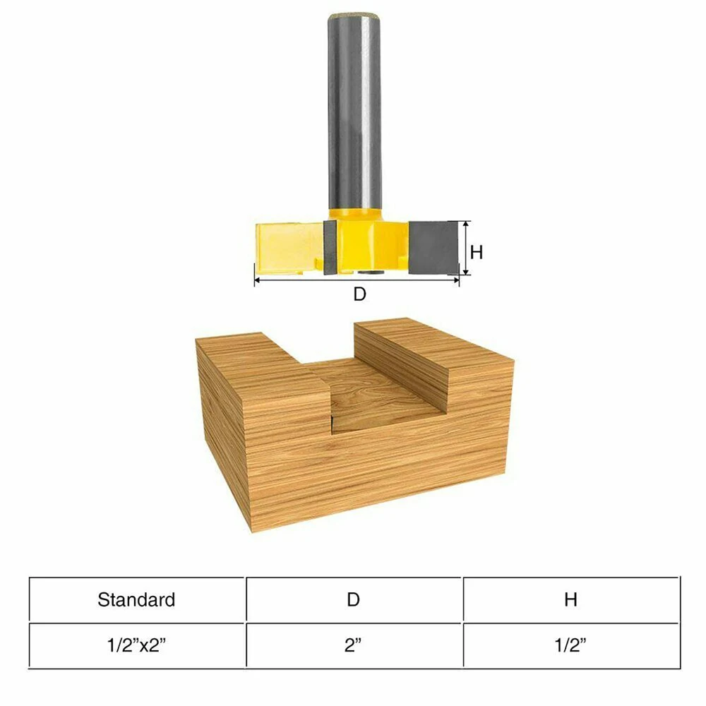 

2020 Sale CNC Spoilboard Surfacing Router Bit 1/2 Inch Shank Durable Carbide Tipped Tool High Quality