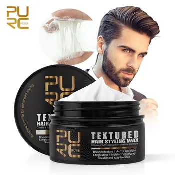 

PURC Strong Hold Hair Styling Wax For Men Hold Hair Styles Matte Finished Molding Cream Stereotypes Type Hair Wax Dropship TXTB1