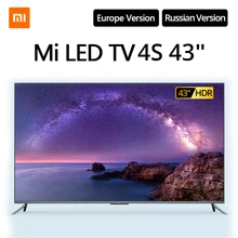 Xiaomi TV 4S 43 дюйма 4K смарт телевизор 2G + 8G Память Поддержка miracast Netflix