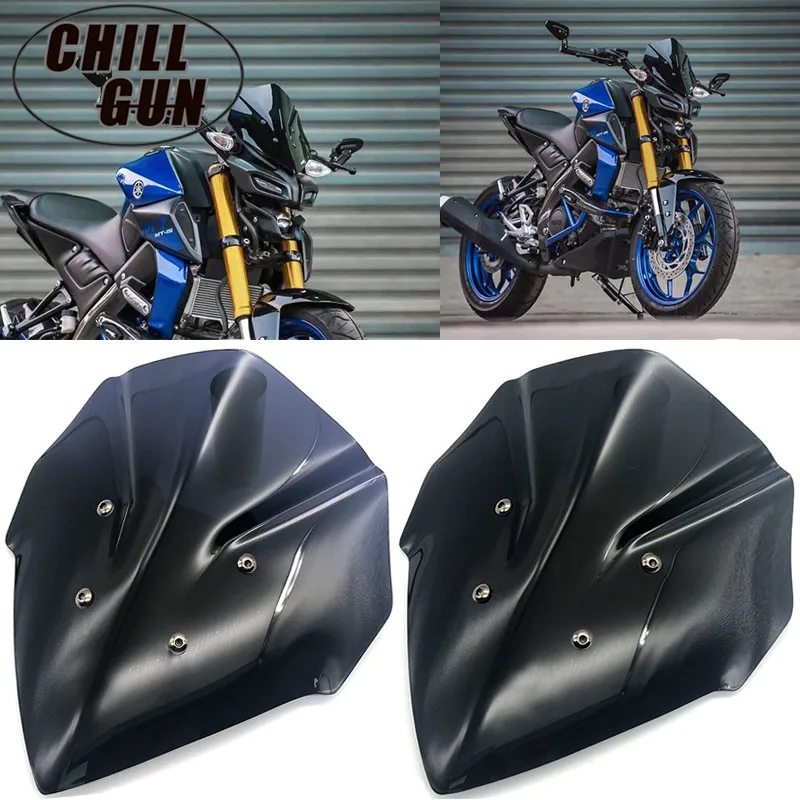 Мотоцикл Спорт Touring ветровое стекло козырек ветровой дефлектор для нового YAMAHA MT-15 '18 '19 MT15 MT 15