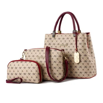 

Three-piece Luxury Handbags Women Bags Designer Women Leather Handbag Shoulder Bag for Women 2020 Sac a Main Ladies Hand Bags