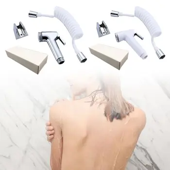 

Handheld Bidet Toilet Sprayer with Complete Accessories Diaper Sprayer with Support Wall Mount