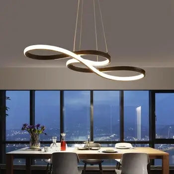 

Modern AluminumPendant Lights Lighting LED Pendant Lamp Living Room Bedside Dining Room Hotel Loft Home Decoration Hanging Lamp