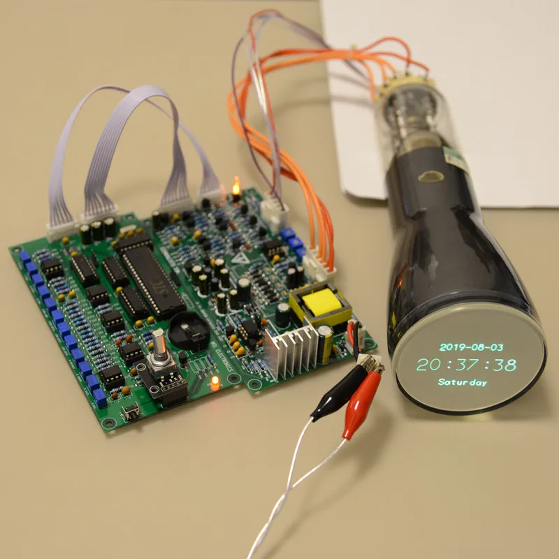Kit Oscilloscope Clock 8SJ31J Driver Board Control Creative | Бытовая техника