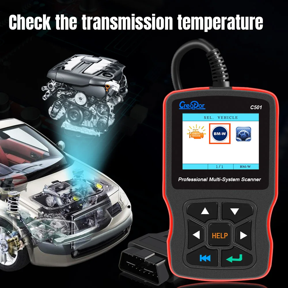 Создатель C501 OBD 2 Автомобильный диагностический сканер для BMW e46 e39 e90 e60 считывания